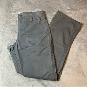 Carhartt Grey Canvas Work Pants Relaxed Fit 6